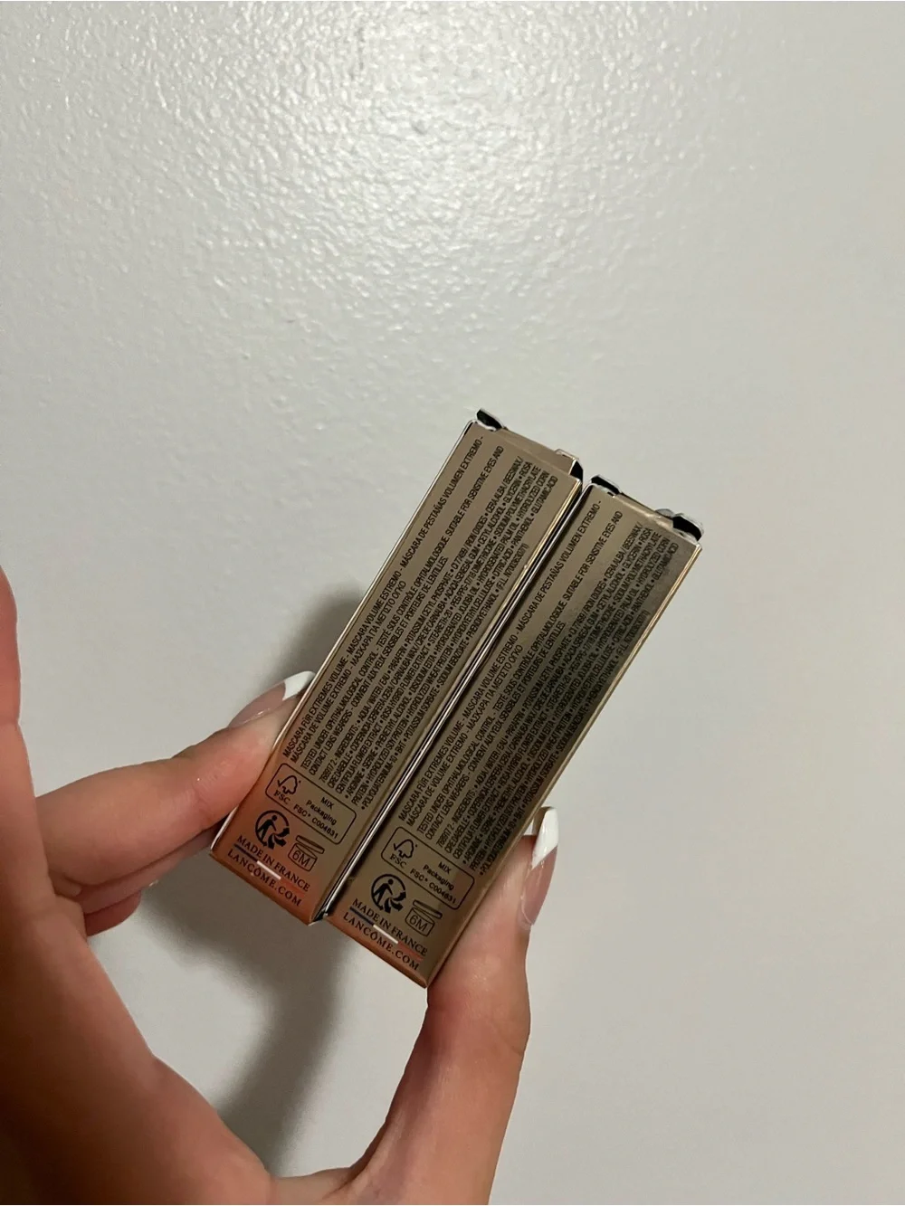 Lancôme Hypnose Drama Extreme Volume Mini Mascara in black 2x